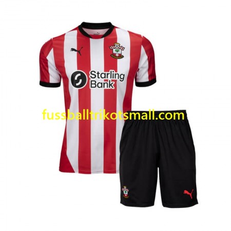 Fußballtrikots Southampton Kinder 2024-2025 Kurzarm Heimtrikotsatz kaufen